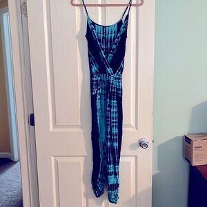 Jump suit- Design Lab in blue and black, size S/P